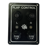 Pannello comando Trim coppia flap idraulici Bennett