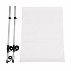 Prolunga tendalino Bianco con bracci telesopici T-top tendalino Kit completo