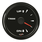 Indicatore Trim Elettronico 167-10 Ohm Diametro 52 mm 12/24 Volts