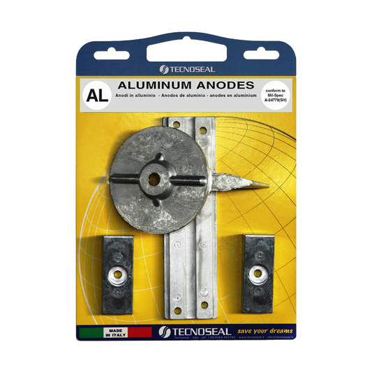 Kit anodi per Mercury F30 F40 F60 hp ALU