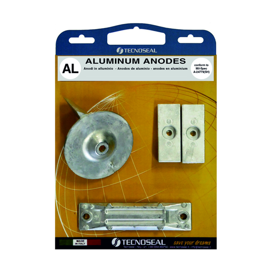 Kit anodi per motori Honda 40-50 hp ALU