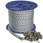 Kit ancora inox , catena calibrata Inox + treccia