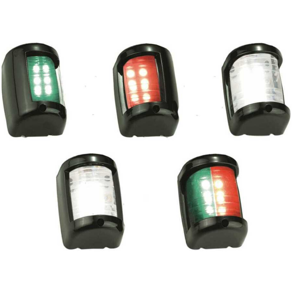 Fanali di navigazione 12V MINI LED scocca nera