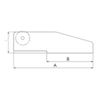 Musone di prua inox ancore 10 Kg