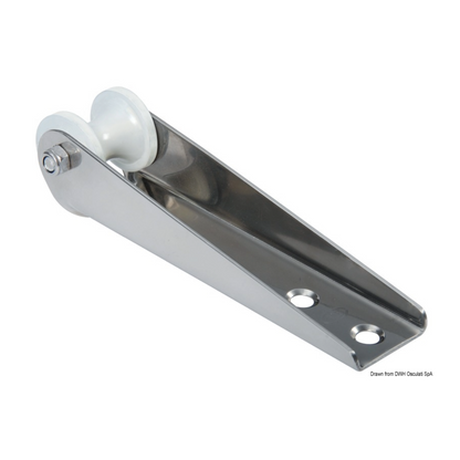 Musone di prua in acciaio inox 205 mm