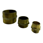 Nipplo Doppio Maschio/Maschio in Ottone (Raccordo Diritto)