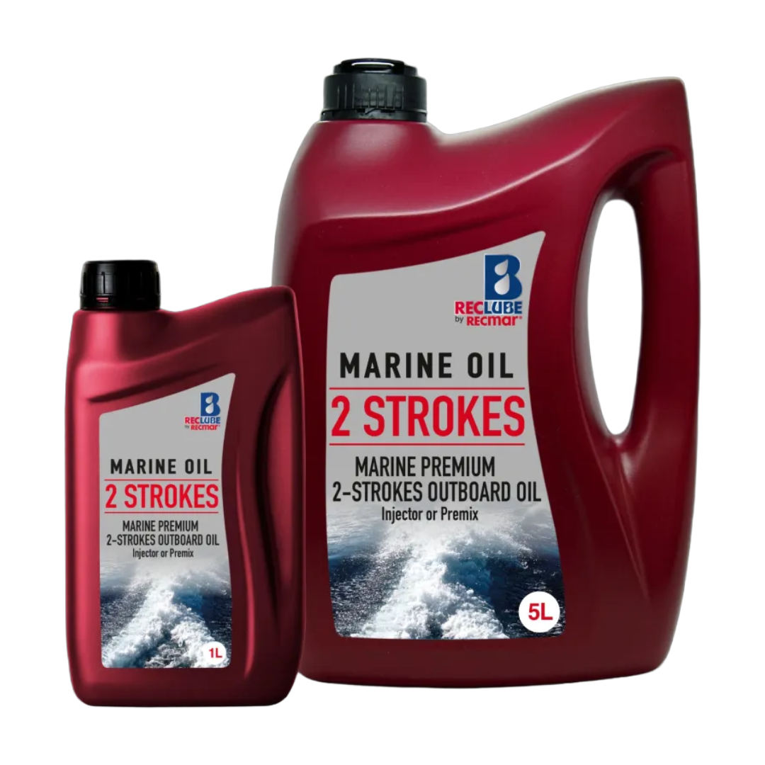 Olio miscela Reclube per motori fuoribordo 2 tempi Certificato NMMA TC-W3