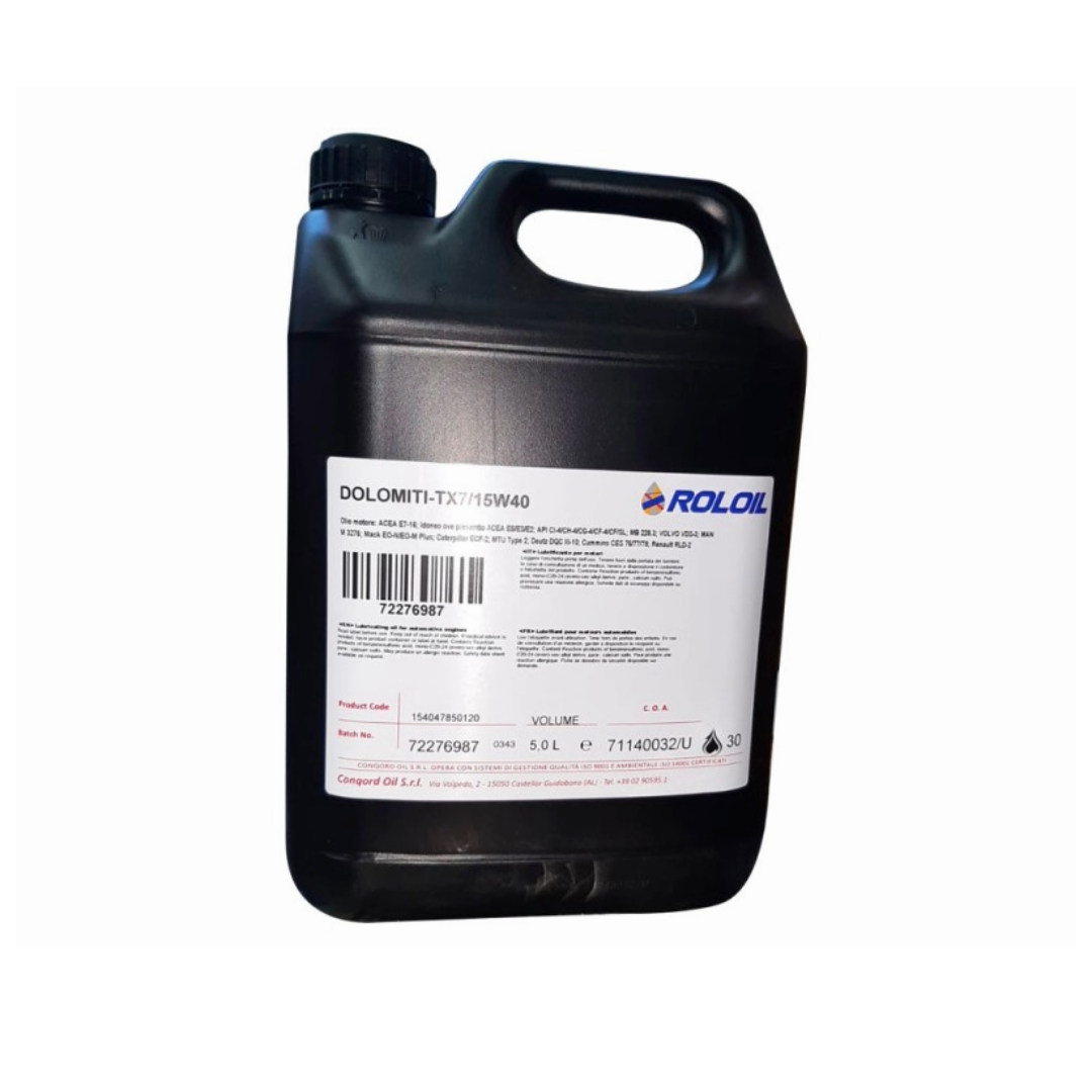 Olio Rol-Oil Dolomiti TX7 15W-40 5 Lt