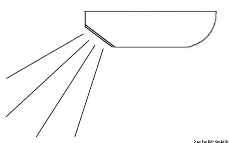 Plafoniera di servizio LED Touch Switch