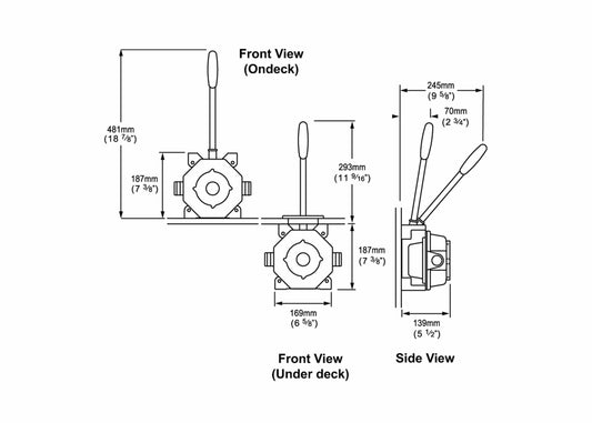 Pompa di sentina manuale Whale MK5