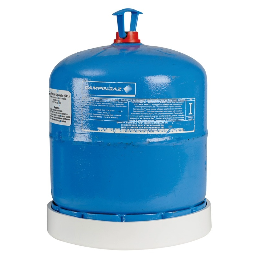 Porta bombola in PVC bianco