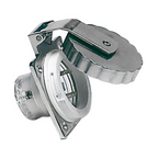 Presa a incasso Shore power 16 amp inox