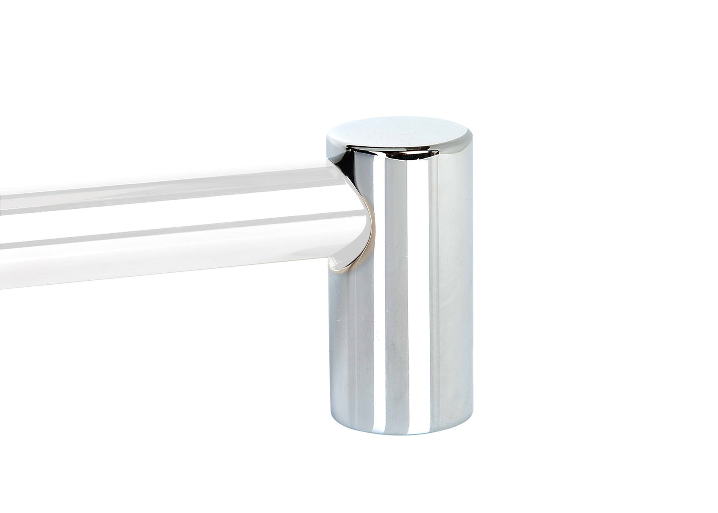 Supporto terminale cilindrico per corrimano Ø 30 mm