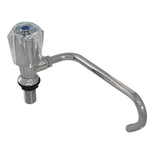 Rubinetto con canna abbattibile SX