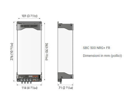 Caricabatterie Quick SBC 500 NRG+ 40 amp 12V