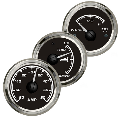 Strumentazione TREM serie "X-LINE" colore Nero