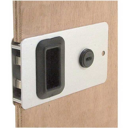 Serratura Mobella a filo Flush Entry finitura naturale