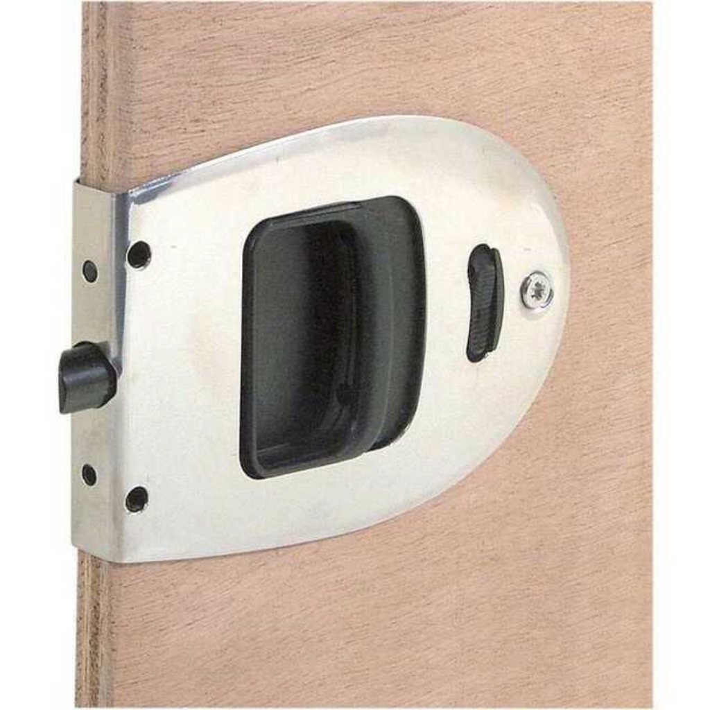 Serratura OMNI privacy a filo con pulsante di blocco interno DX/SX