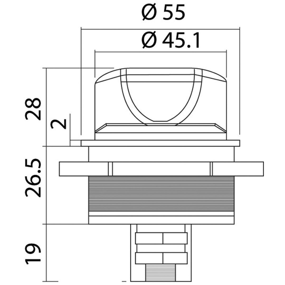 Staccabatteria compatto 300 Amp con terminali 10 mm