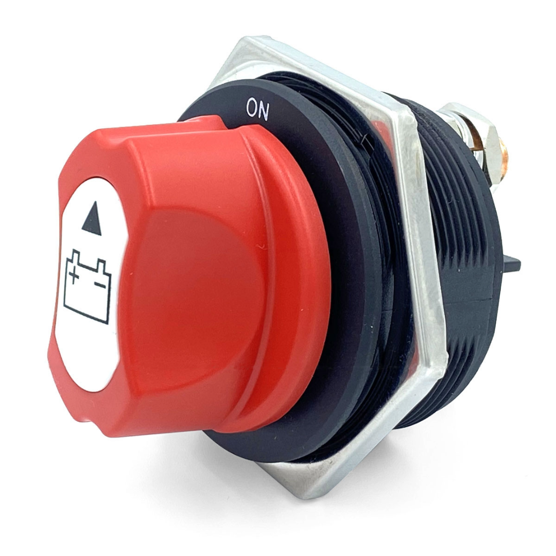 Staccabatteria compatto 100 Amp con terminali 6 mm