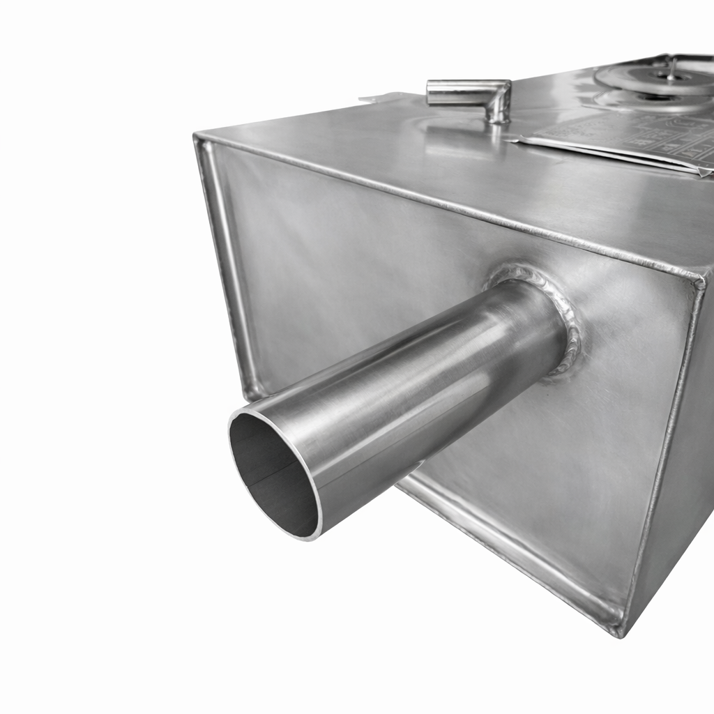 Serbatoio nautico Certificato CE in acciaio inox 90 litri