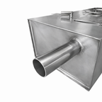 Serbatoio nautico Certificato CE in acciaio inox 90 litri