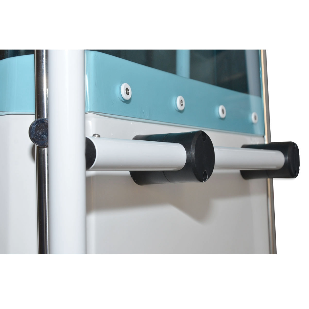 T-Top universale in Alluminio Anodizzato Verniciato Bianco