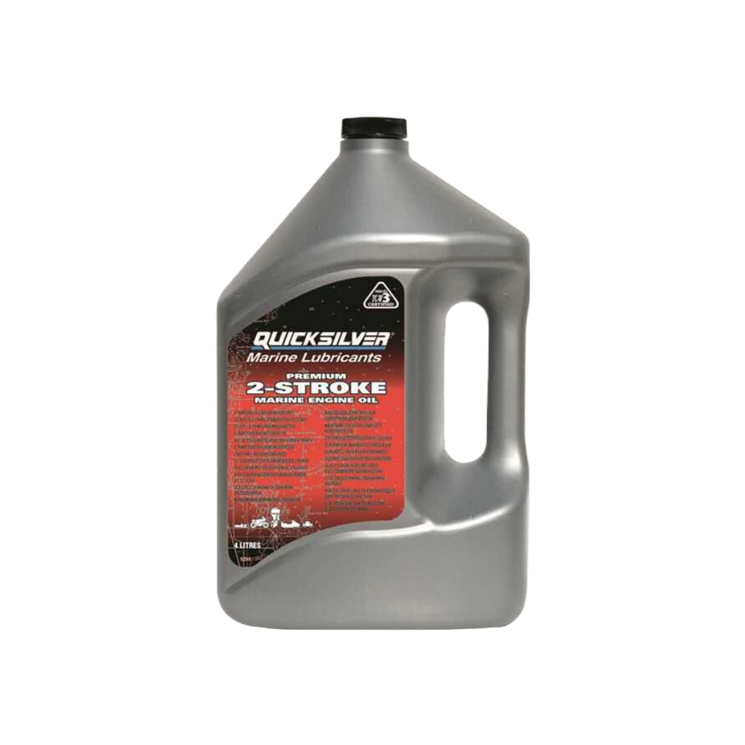 Olio quicksilver TC-W3 per motori marini 2 tempi a miscela