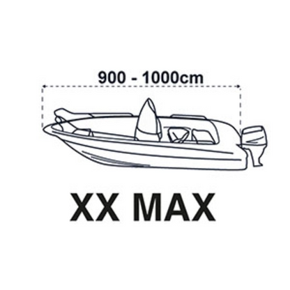 Telo copribarca/gommone Covy line Blu 600D