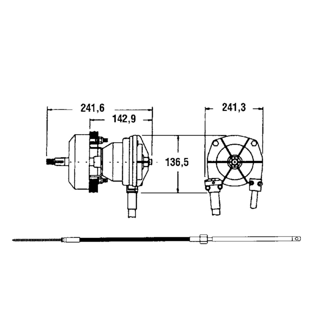 SAFE-T QC mechanical steering