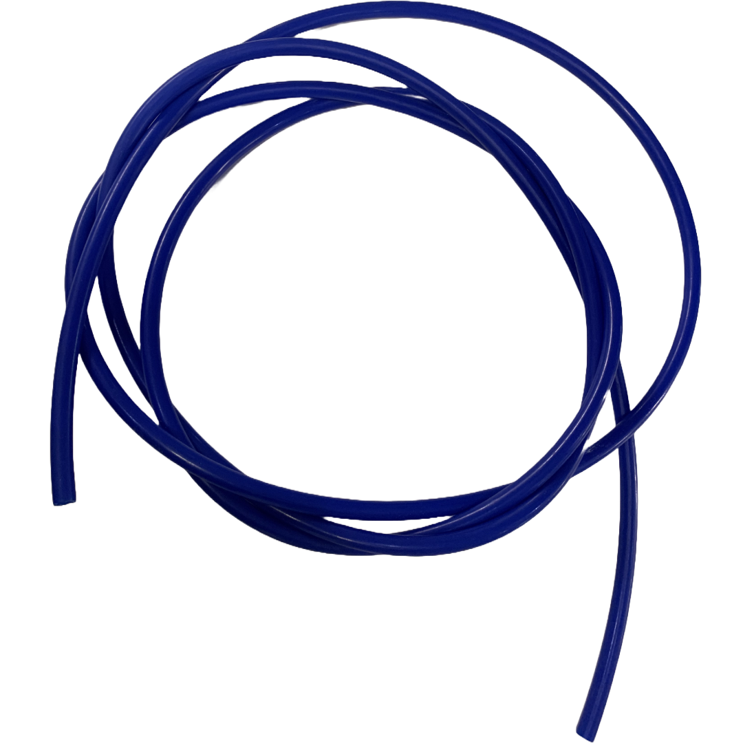 Tubo idraulico semi rigido blu per acqua fredda Ø 12 mm