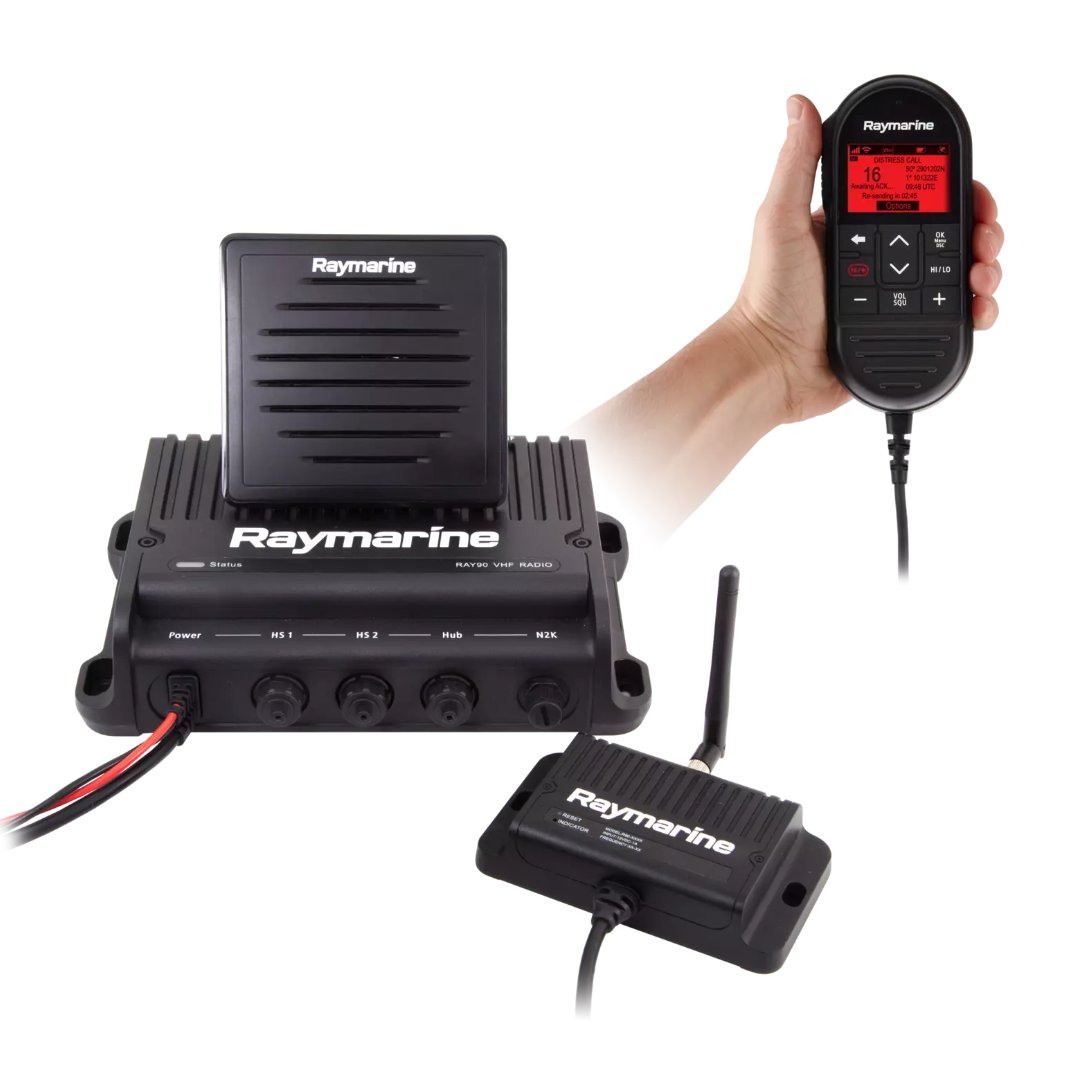 Sistema Radio VHF Modulare Raymarine Ray90 cornetta esterna (Black Box)
