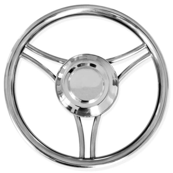 Volante T22 in acciaio inox 6 razze Ø 35 mm