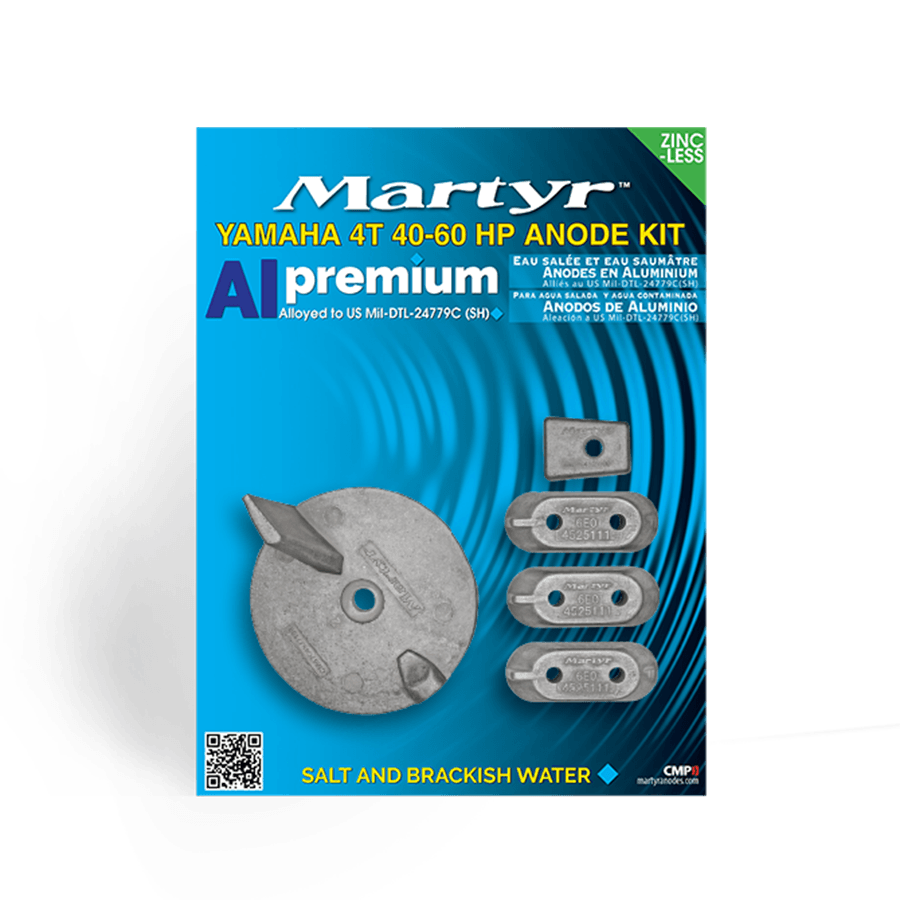 Kit anodi Yamaha 4T 40/60 HP