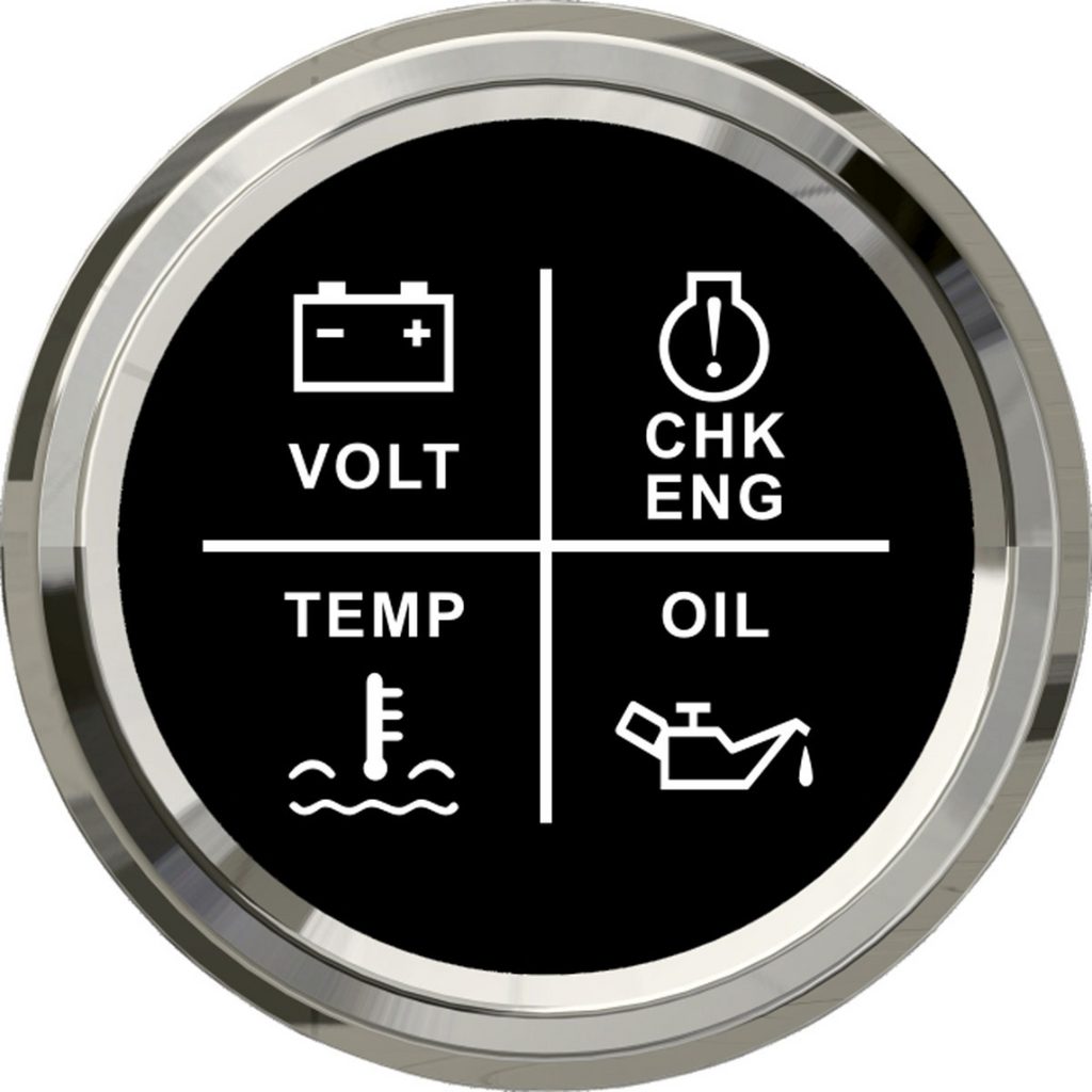 Strumentazione digitale TREM serie "X-LINE" colore Nero