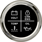 Strumentazione digitale TREM serie "X-LINE" colore Nero