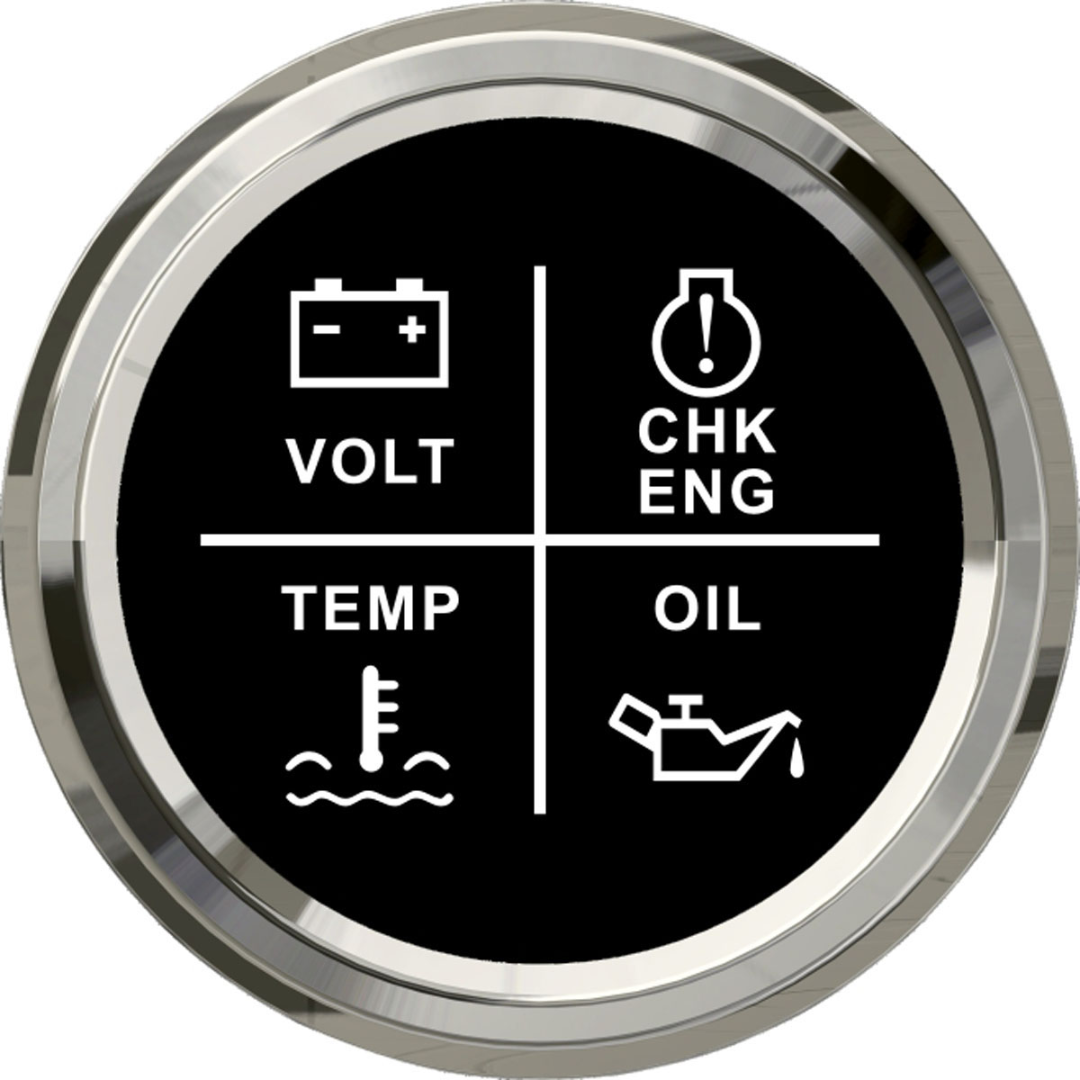 Strumentazione digitale TREM serie "X-LINE" colore Nero