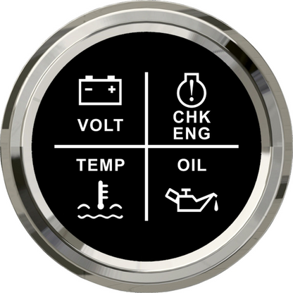 Strumentazione digitale TREM serie "X-LINE" colore Nero
