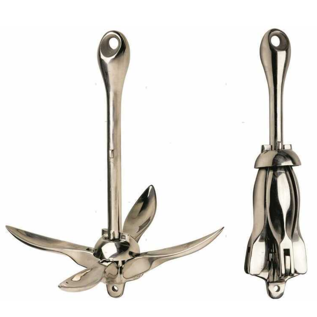 Ancora a ombrello in acciaio inox