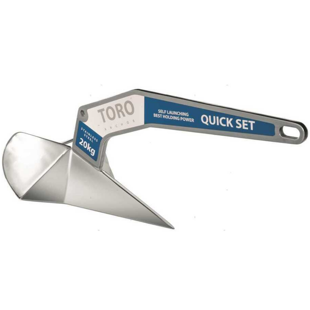 Ancora Toro in acciaio inox