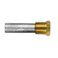 Anodo cilindretto con tappo in ottone Technoseal Yanmar 119574-18790 16 mm 1/2'