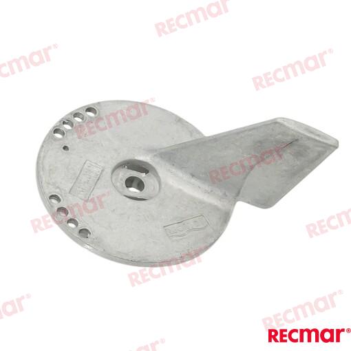 Anodo a Pinna (Trim Tab) in Alluminio | Suzuki DF70 - DF300