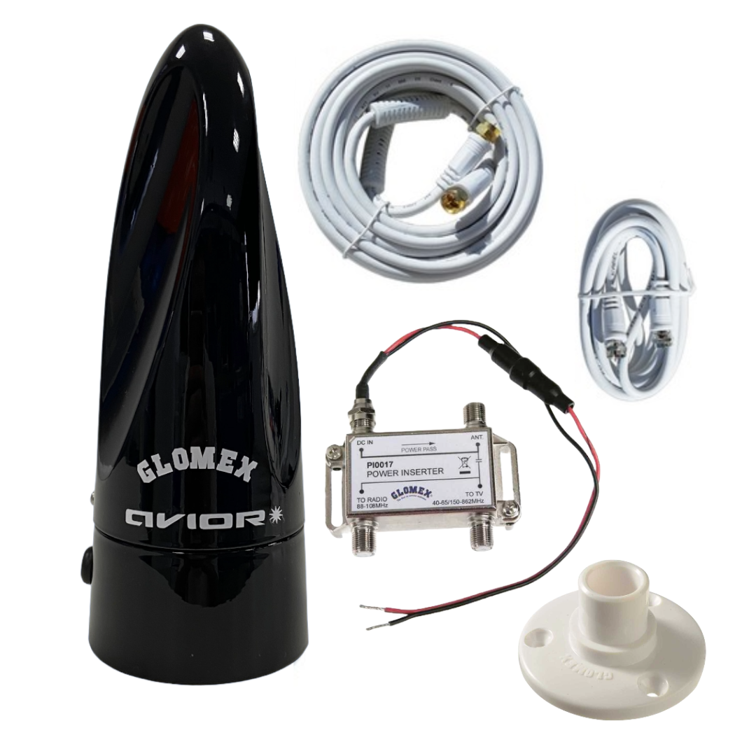 Antenna TV + RADIO FM AVIOR VT300 12V