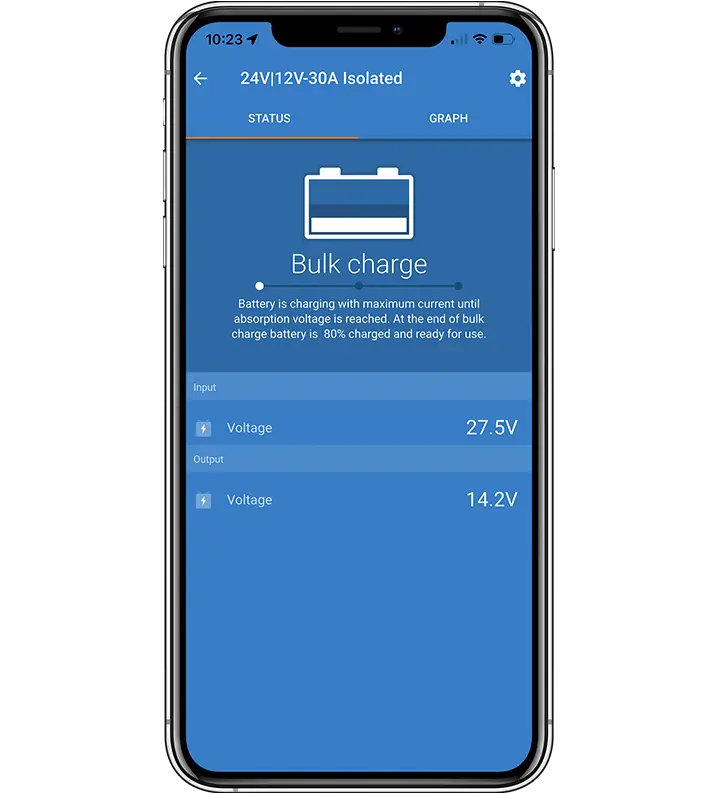 Caricabatteria isolato Victron Orion DC-DC 12/24 V 30A 360 amp