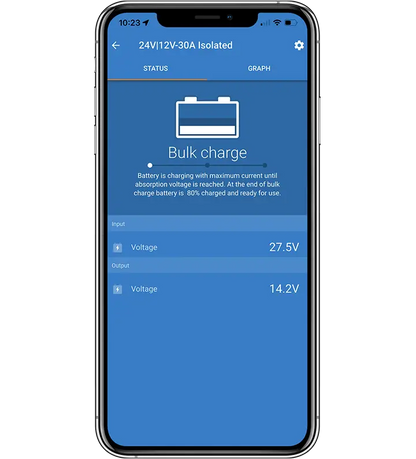 Caricabatteria isolato Victron Orion DC-DC 12/24 V 30A 360 amp