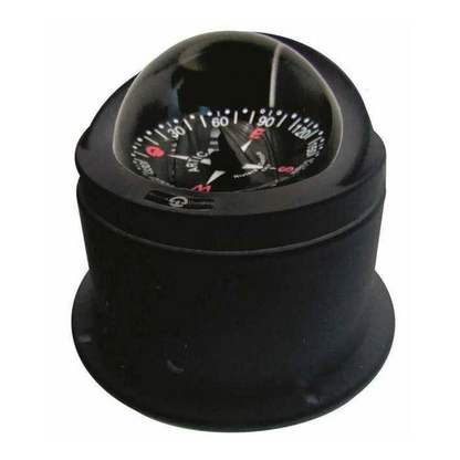 Bussola Riviera Artica BA3 nera Ø 70 mm lettura posteriore