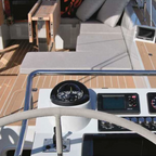 Bussola Riviera Artica BA3 nera Ø 70 mm lettura posteriore