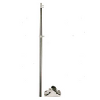 Asta porta bandiera inox "White cap"