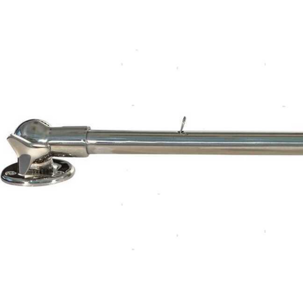 Asta porta bandiera abbatibile inox "Folding"