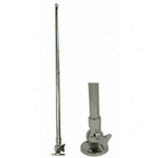 Asta porta bandiera abbatibile inox "Folding"